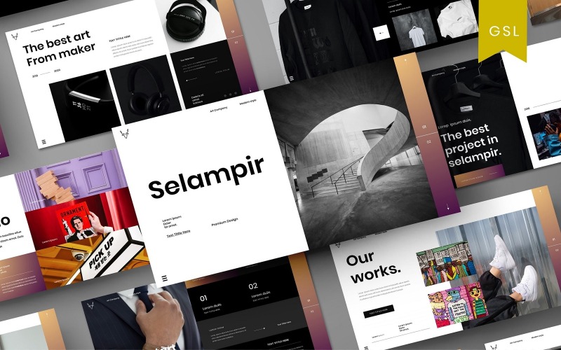 Salampir - Google Slayt Şablonu