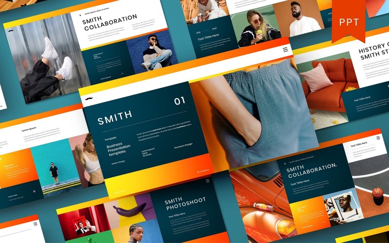 Smith - Modello di PowerPoint aziendale
