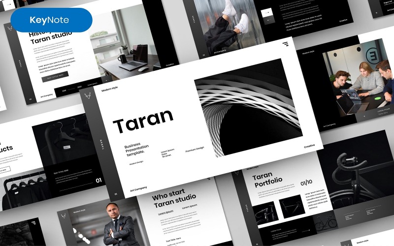 Taran – Business-Keynote-Vorlage