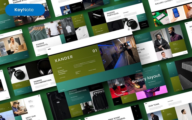 Xander – Business-Keynote-Vorlage