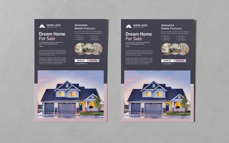Flyers Agence Immobilière