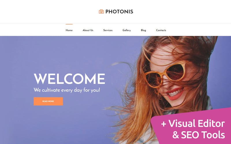 Galería de fotos Galería de fotos Sitio web Desarrollado por MotoCMS 3 Creador de sitios web