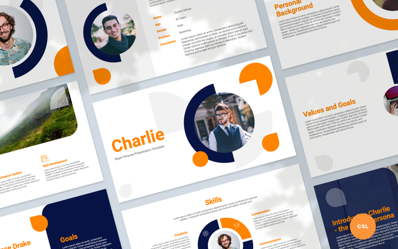 Buyer Persona Google Slides presentationsmall