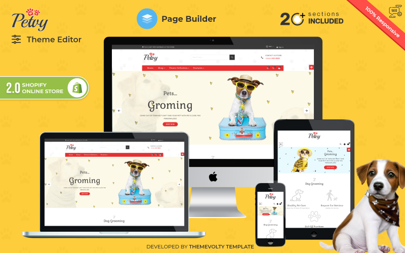 Pet Shop site Templates 256 Best Pet Store  Themes