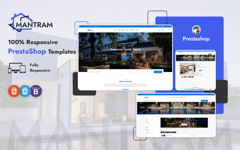 Mantram - Адаптивный шаблон PrestaShop