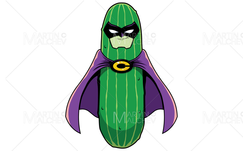 Gurka superhjälte maskot vektorillustration