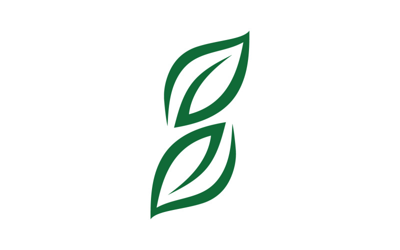 Eco Leaf Green Energy Logo Vector V19