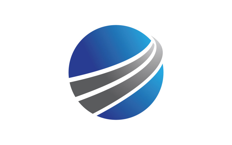 Business Finance Logo Vector Symbol V1