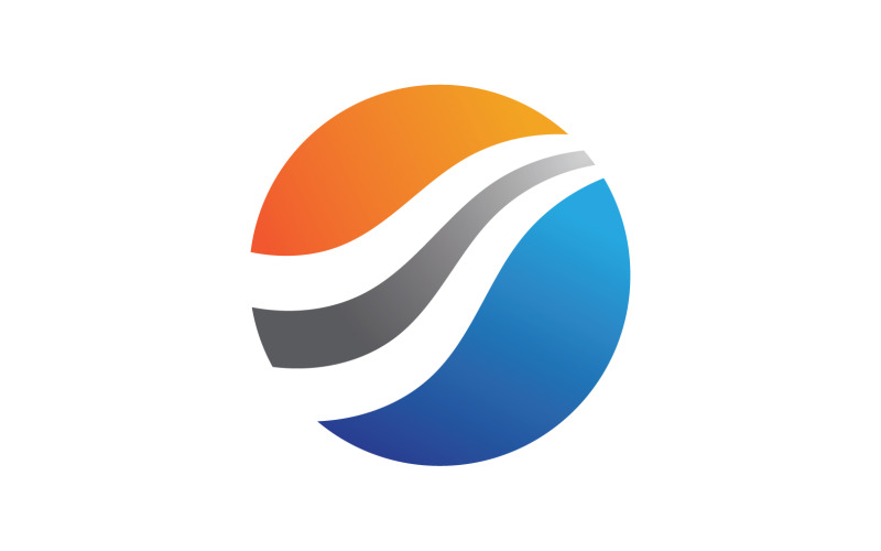 Business Finance Logo Vector Symbol V2