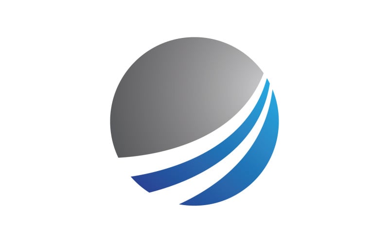 Business Finance Logo Vector Symbol V5