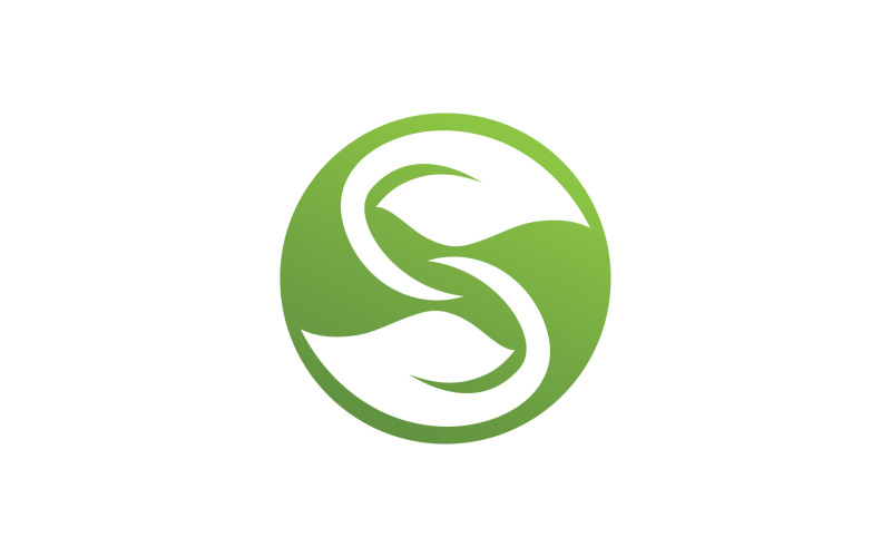 Eco Leaf Green Energy Logo Vector V37