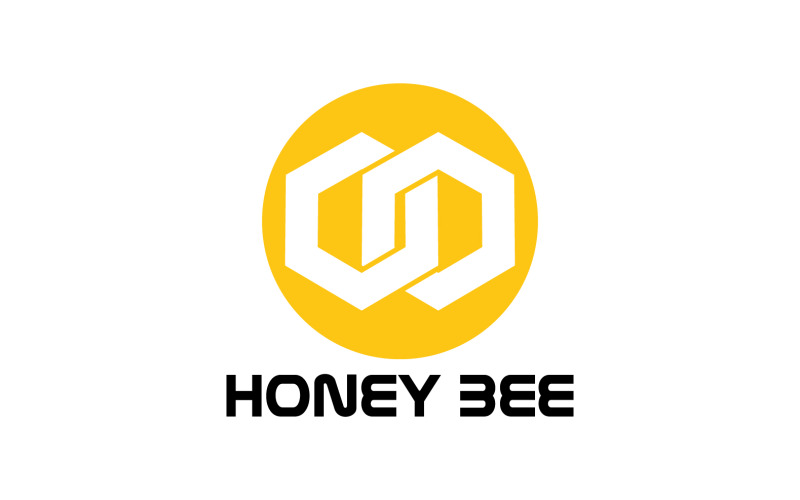 Arı Petek Logo Hayvan Vektör V20 #251736 - TemplateMonster
