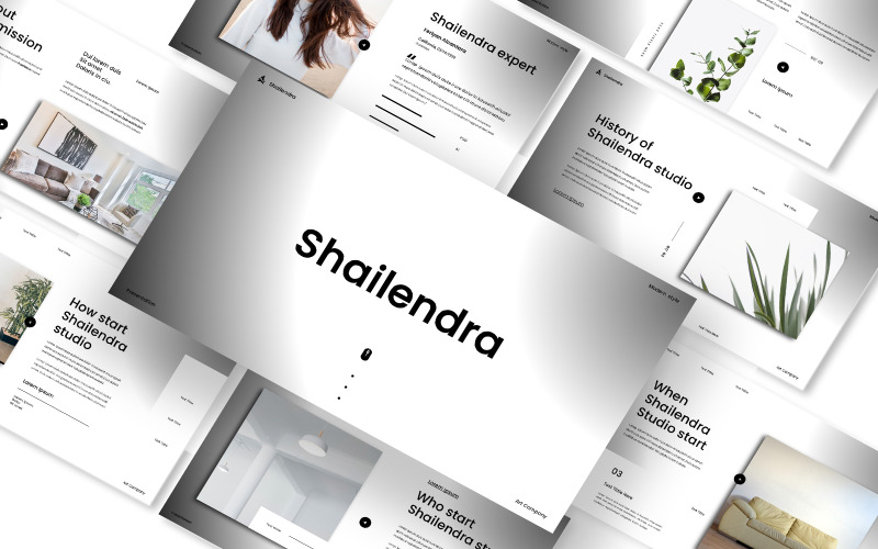 Шаблон презентації Google Slides Shailendra