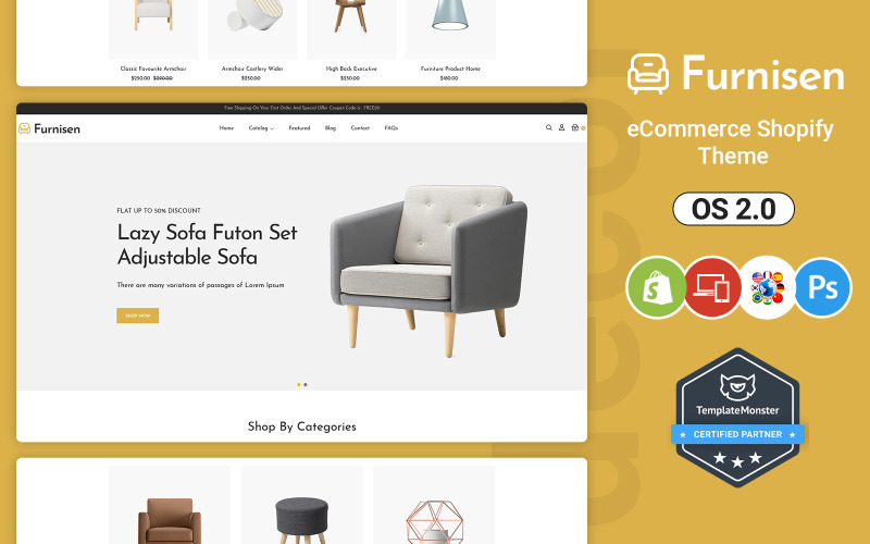 Furnisen - Thème Shopify pour la décoration intérieure et les meubles