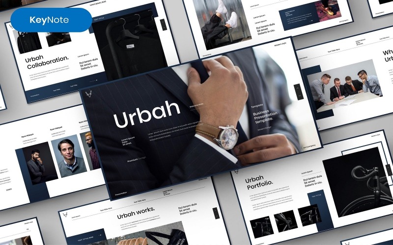 Urbah – Business-Keynote-Vorlage