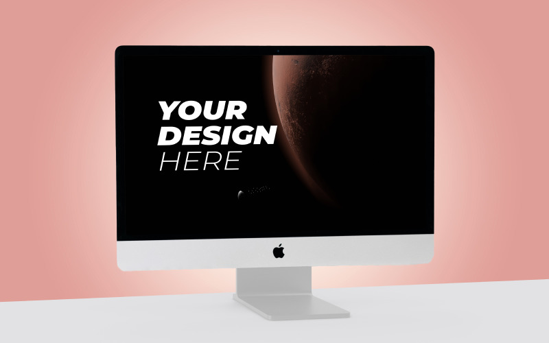 Premium Modern Desktop Mockup Template   TemplateMonster