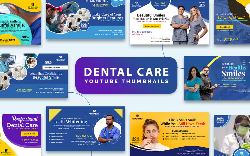 Anteprime Youtube per la cura dei denti