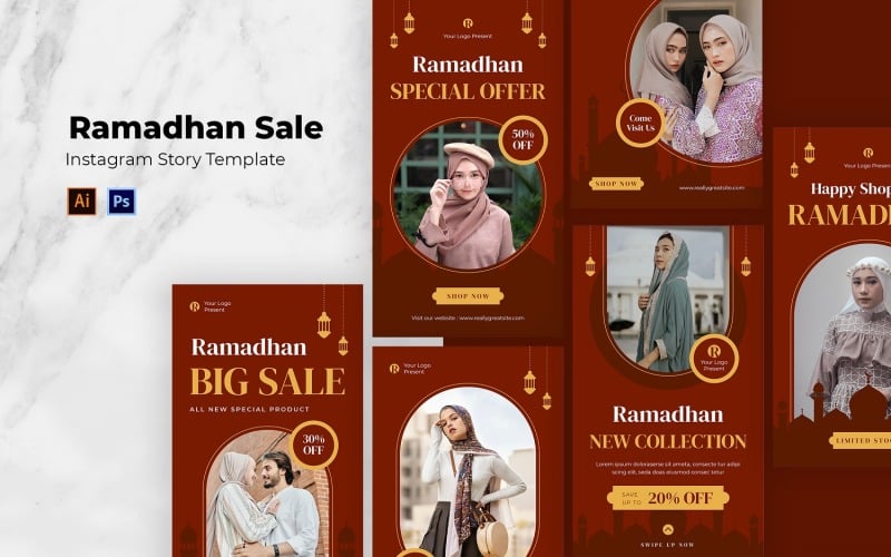 Histoire Instagram de la vente du Ramadhan