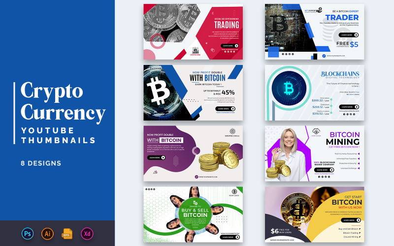 Kryptowaluty Blockchain Youtube Miniatury