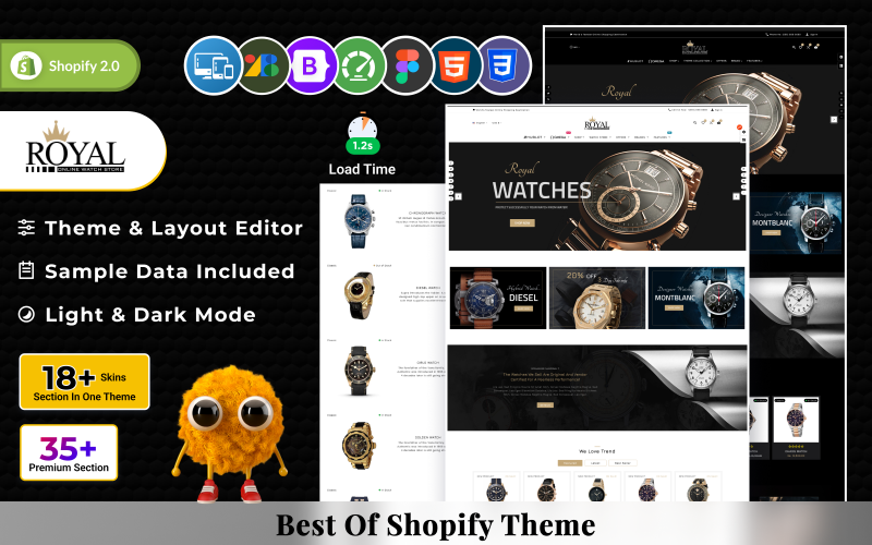 Royal Mega Watch – Gioielli multiuso Super Shopify 2.0 Store