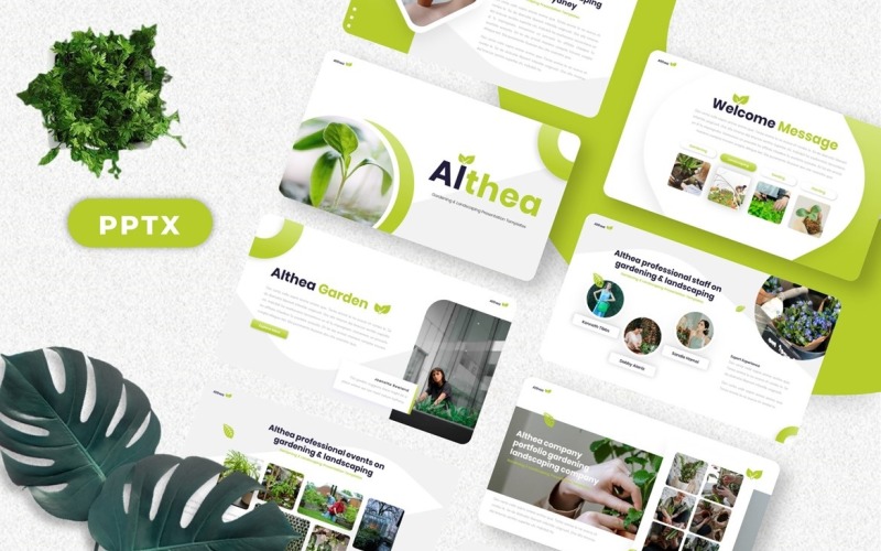 Althea - PowerPoint de jardinería