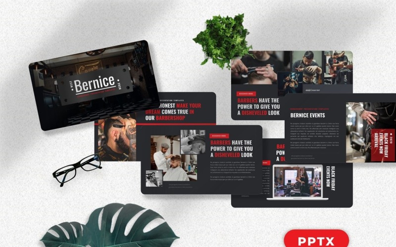 Bernice - Barbearia Powerpoint