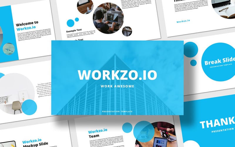 Workzo Business - Modèle de présentation