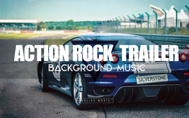 Akció Rock Sport Trailer Stock Zene