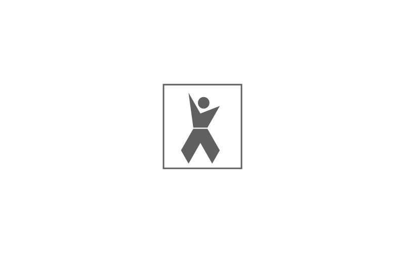Bekleidungsstreifen-Logo-Vorlage