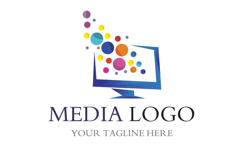 creative media screen logo