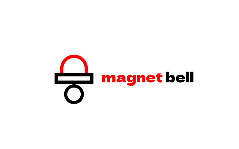 Aimant Cloche Double Signification Logo