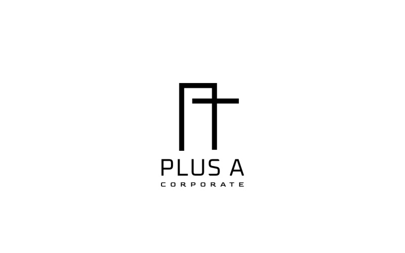 Letter A Plus Company Logo
