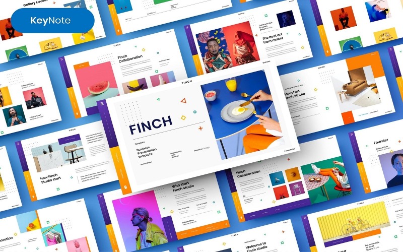 Finch - Plantilla de presentación de negocios