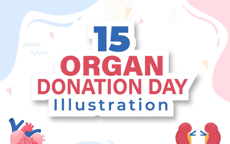 15 Ilustración del Día Mundial de la Donación de Órganos