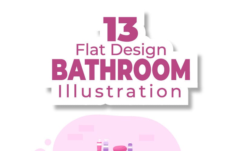 13 Nowoczesne meble łazienkowe Ilustracja wnętrza