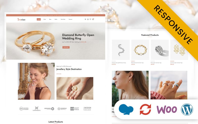 Jewrizo - Jewelry Store WooCommerce Responsive Theme
