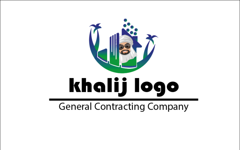 Logo firmy budowlanej Logo wykonawcy firmy budowlanej