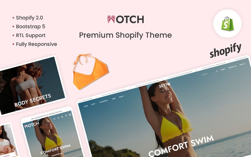 Motch – Prémiové téma Shopify The Lingerie & Bikini