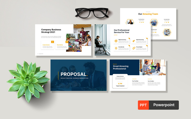 Project Proposal Powerpoint Templates