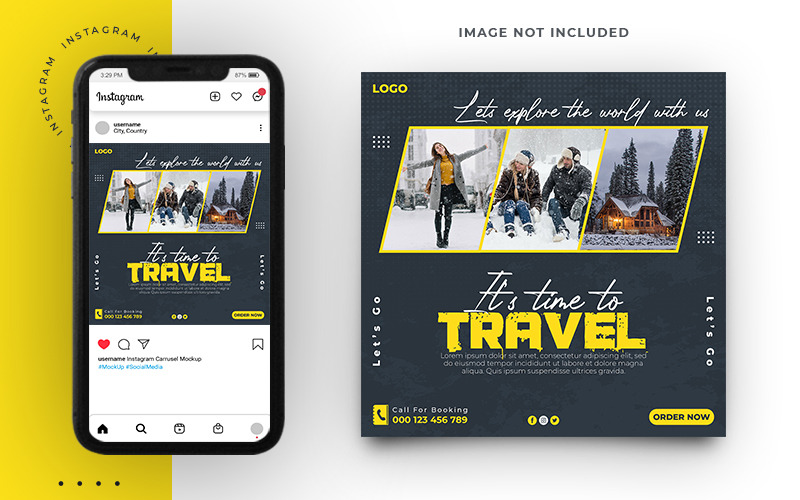 Reise-Social-Media-Instagram-Banner-Template-Design
