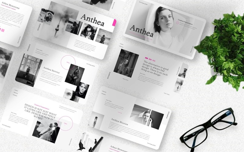 Anthea - Powerpoint de influenciadora