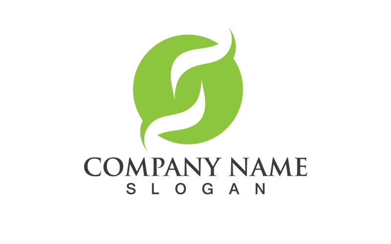 S Business Initial Company Logo Vector V14