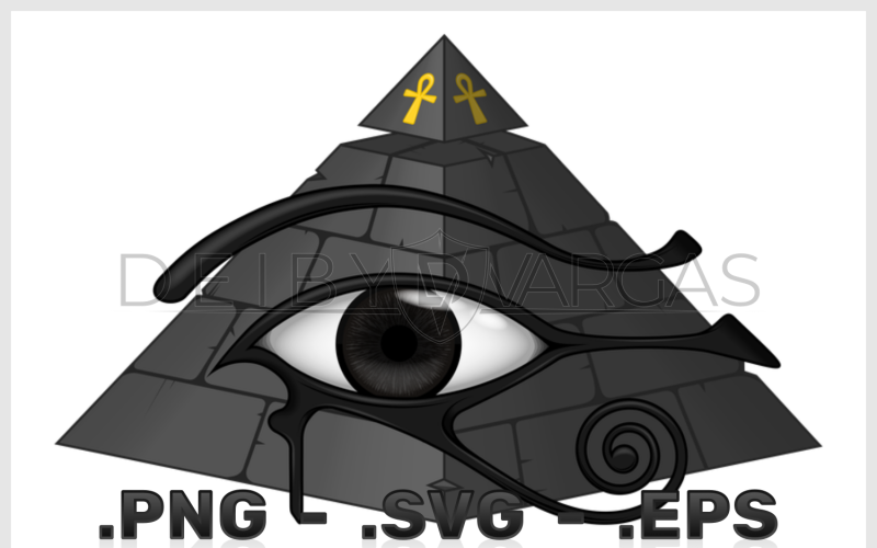 Egypt Winged Pyramid Vector Design #254295 - TemplateMonster