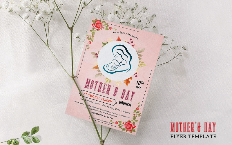 Mothers Day Flyer Print och Social Media Mall