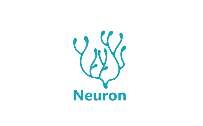Neuron Logo A Symbol Vektor šablony
