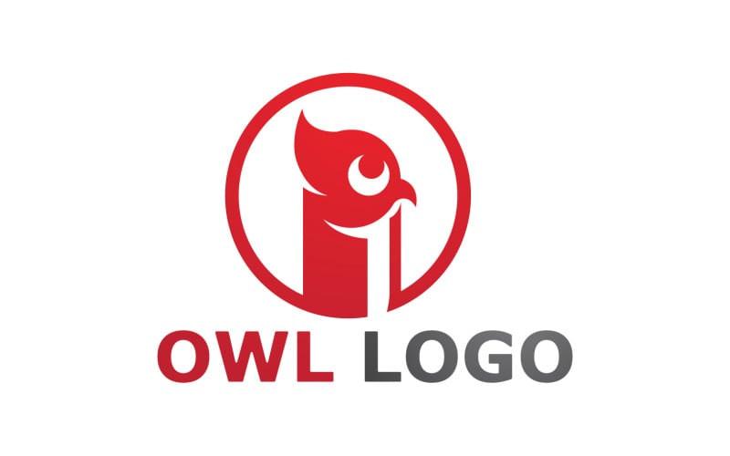Owl Bird Logo And Symbol Vector V8