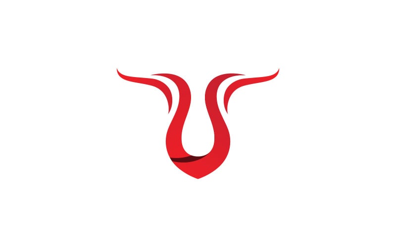 Stier Logo Vector Symbool V1