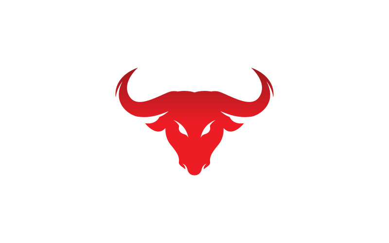 Stier Logo Vector Symbool V5