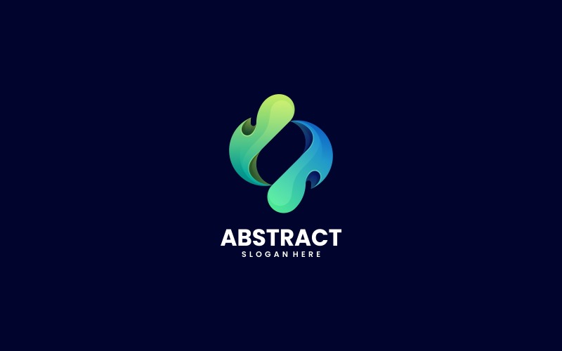 Vector abstract kleurverloop kleurrijk logo