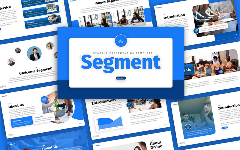 Segmentstart PowerPoint Multipurpose Presentation Mall